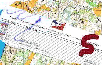 Aktivitetsliste for perioden september - november